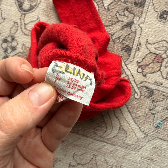 Disana Children’s Ribbed Wool Jumper - Picture 3 of 3